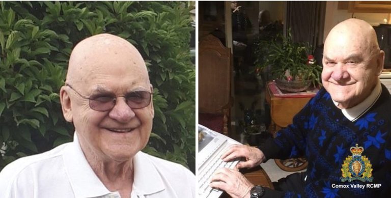 UPDATE: Missing elderly man found in Port McNeil