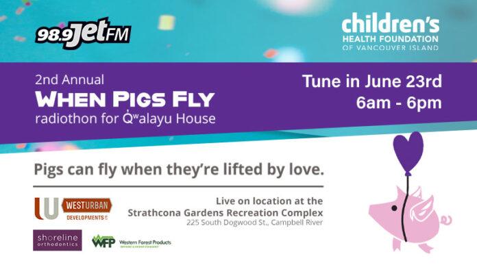 When Pigs Fly Radiothon returns to Campbell River